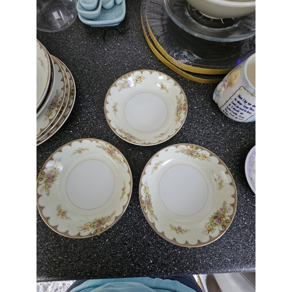 Royal Embassy Porcelain China Lincoln  9 pc dish set
